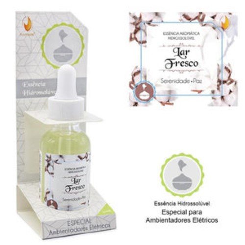 Essência / Óleo para Ambientador Elétrico 30ml - Lar Fresco