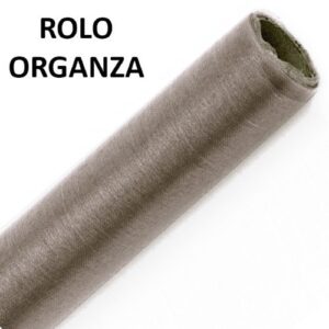 Rolo de Organza 70cm x 10m - Cinzento Escuro
