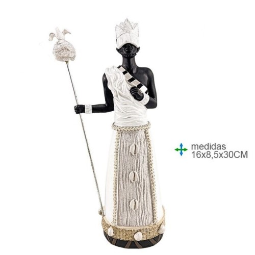 Figura Orixá 16x8,5x30cm - Oxalá