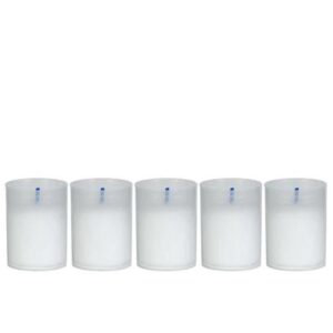 Pack com 5 Velas - Branco