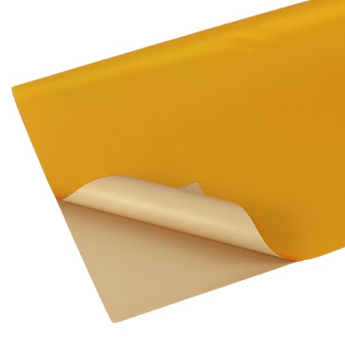 Papel Colorido Quadrado 58 x 58cm - 20 Folhas, Amarelo / Kraft