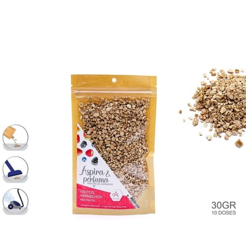 Perfume para Aspirador 30g - Frutos Vermelhos