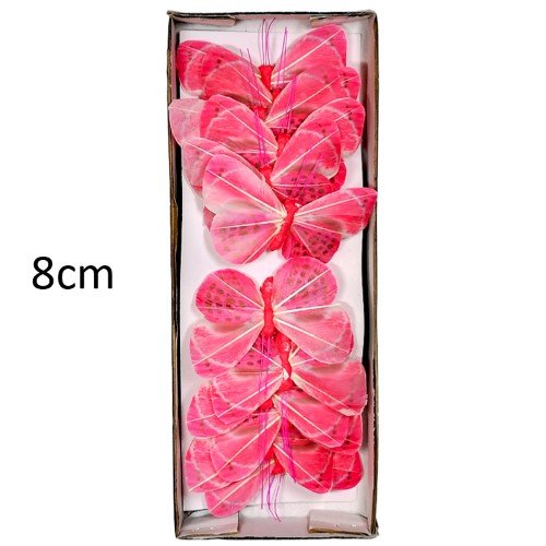 Pick Decorativo Borboleta para Arranjos - Pack 12