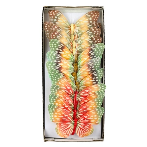 Pick Decorativo Borboleta para Arranjos - Pack 12