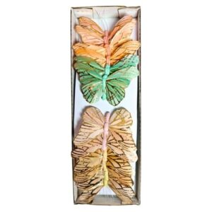 Pick Decorativo Borboleta para Arranjos - Pack 12