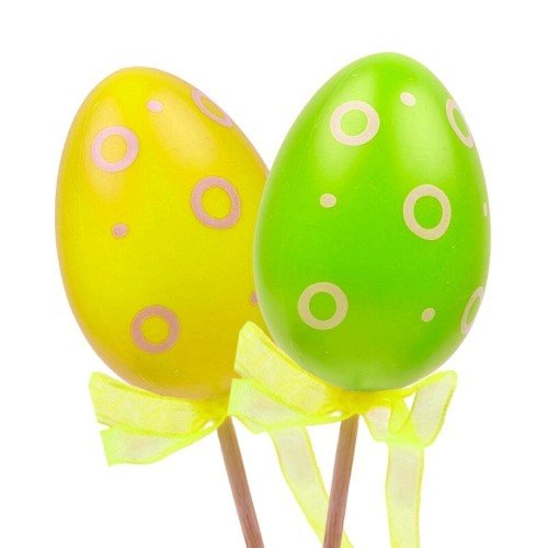 Pick Decorativo Ovo da Páscoa para Arranjos - Pack 2