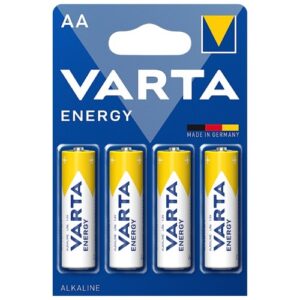Pilhas Alcalinas Varta AA LR6 - Pack 4
