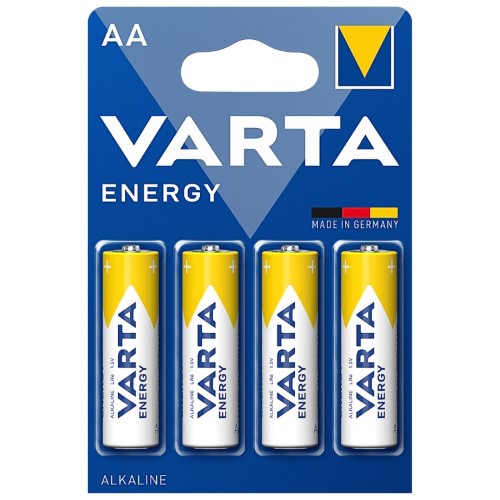 Pilhas Alcalinas Varta AA LR6 - Pack 4