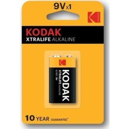 Pilha Alcalina Kodak 9V 6LR61