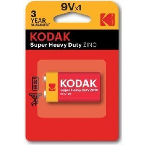 Pilha Salina Kodak 9V 6LR61