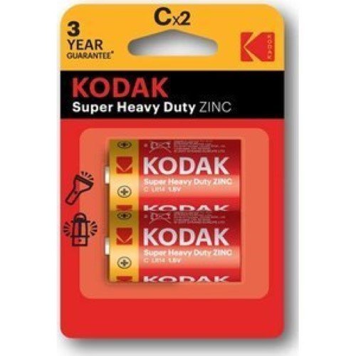 Pilhas Salinas Kodak C LR14 - Pack 2