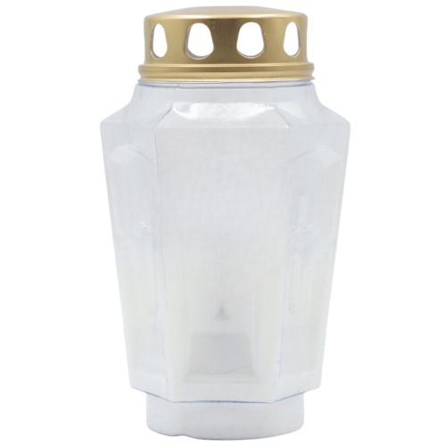 Círio Vela Pirâmide - Branco