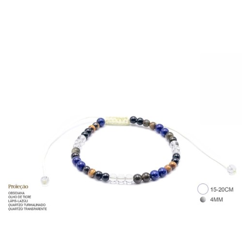 Pulseira Energética 4mm - Proteção