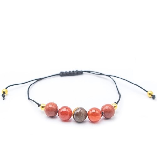 Pulseira de Pedras dos Planetas 8mm - Marte