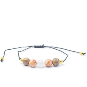 Pulseira de Pedras dos Planetas 8mm - Júpiter