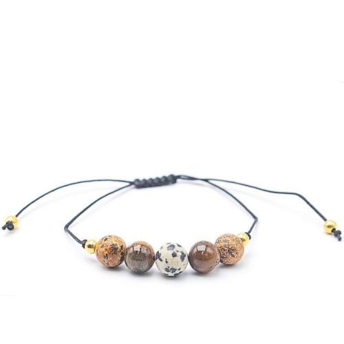 Pulseira de Pedras dos Planetas 8mm - Mercúrio