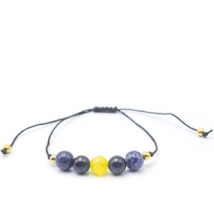 Pulseira de Pedras dos Planetas 8mm - Plutão