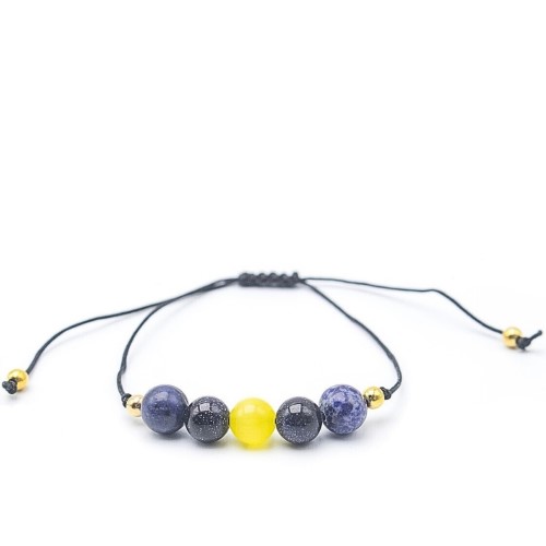 Pulseira de Pedras dos Planetas 8mm - Plutão