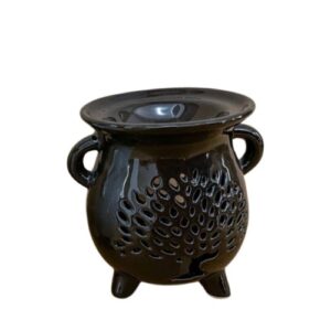 Queimador em Cerâmica 8x8x9,5cm - Preto