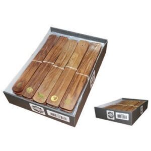 Queimador em Madeira para Incenso 26x4cm