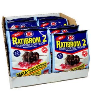 Veneno para Ratos e Ratazanas em Pastilhas 200g