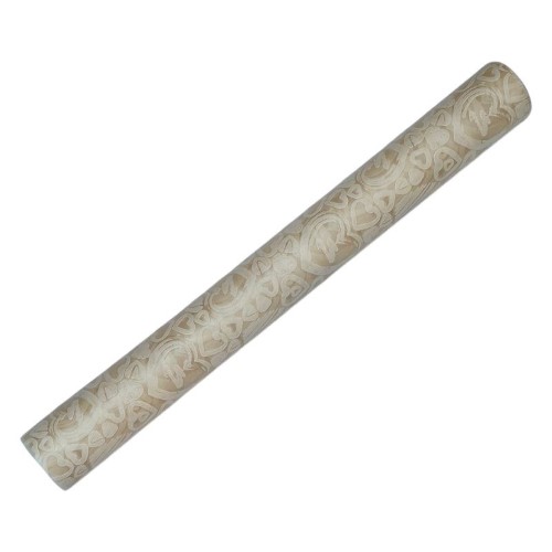 Rolo de Papel Decorado 50cm x 4,5m - Creme