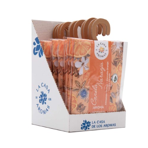 Ambientador Perfumado para Roupeiro 100ml - Canela Laranja