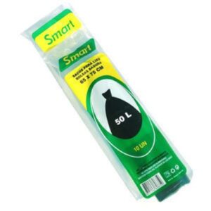 Sacos para Lixo 65x75cm 50L - 10 Unidades