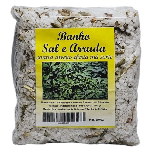 Banho de Sal e Arruda 500g