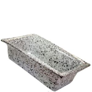 Taça Reta Nº1 em Cerâmica para Cemitério - Branco