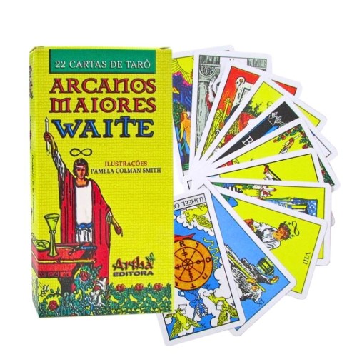 Baralho de Cartas Tarot de Waite - Arcanos Maiores