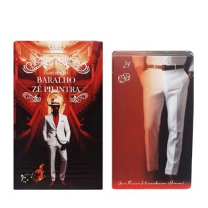 Baralho de cartas Tarot com imagens inspiradas em Zé Pelintra, figuras enigmáticas e cores vibrantes