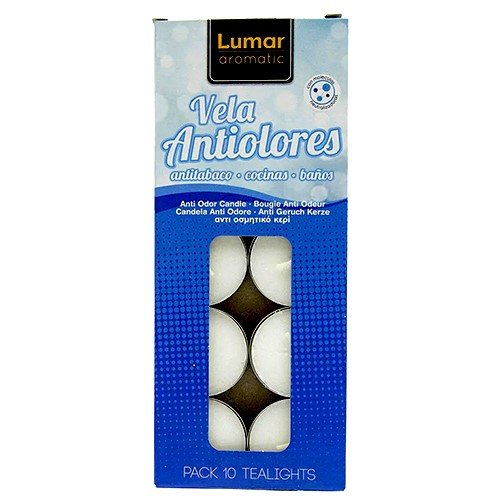 Velas Tealight Perfumadas - Pack 10, Anti Odores