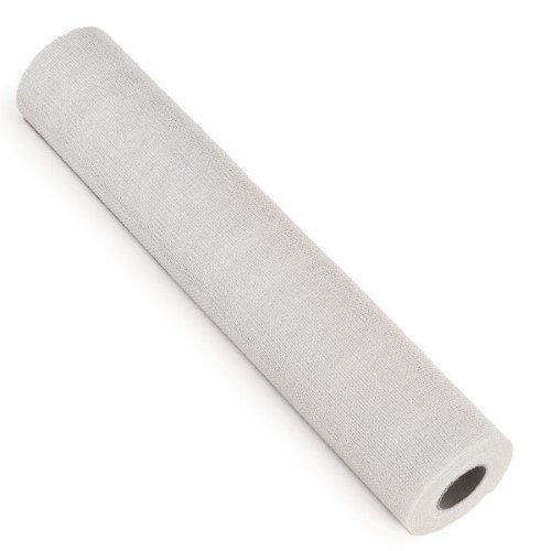 Rolo de Tela de Algodão 50cm x 9m - Branco