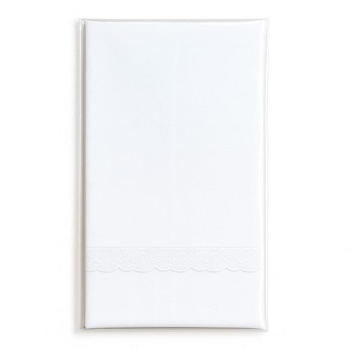 Toalha em Tecido para Batismo - Branco