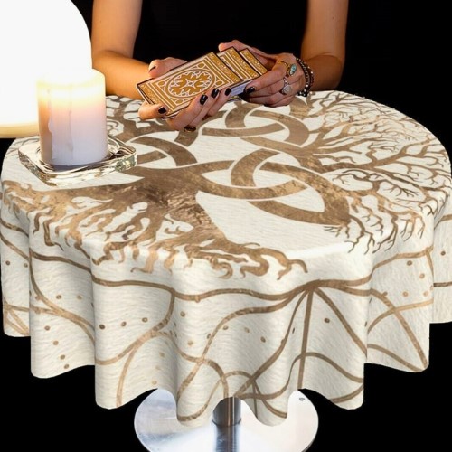 Toalha de Tarot 152cm - Árvore da Vida