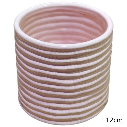 Vaso em Cerâmica 12cm - Rosa