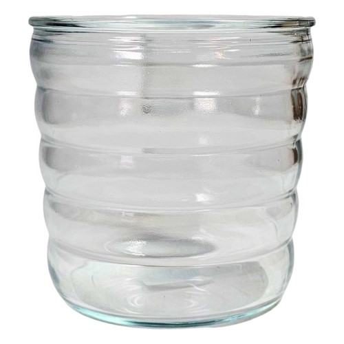 Vaso em Vidro Transparente 13x13cm