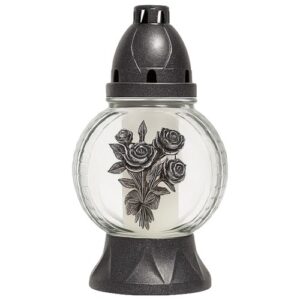 Candeeiro de Vidro com Tampa - Recarga P195