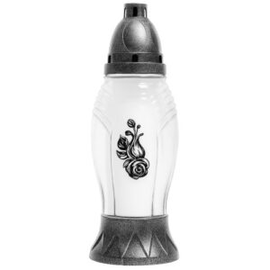 Candeeiro de Vidro com Tampa - Recarga P220