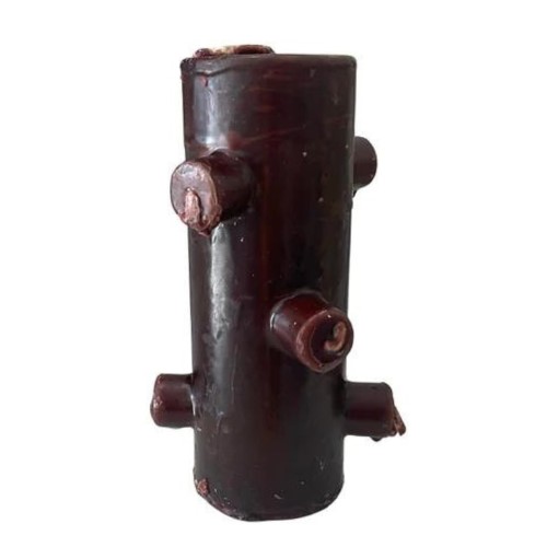 Vela 7 Mechas - Castanho