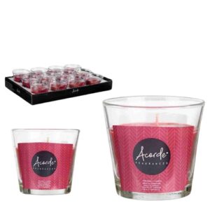 Vela Perfumada em Copo de Vidro - 27h Duração, Maçã e Canela