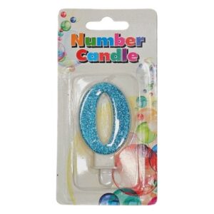 Vela de Aniversário com Formato - Número 0
