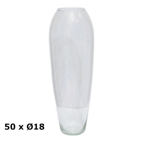 Jarra Fidelis em Vidro 50cm