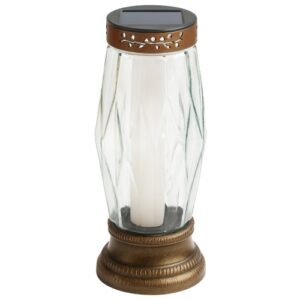 Candeeiro Solar em Vidro