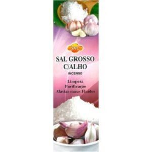 Incenso SAC em Vareta - Sal Grosso com Alho
