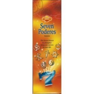 Incenso SAC em Vareta - Sete Poderes