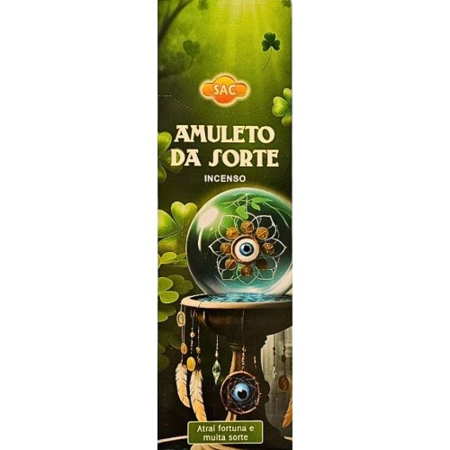 Incenso SAC em Vareta - Amuleto da Sorte