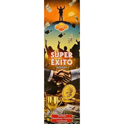 Incenso SAC em Vareta - Super Êxito