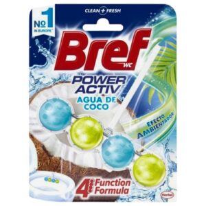 Bloco Sanitário Bref Perfumado 50g - Água de Coco